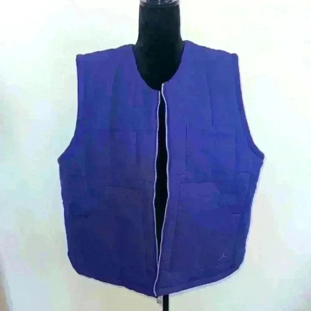Women’s Jordan Vest Indigo Purple New Loose‎ Fit. NWT